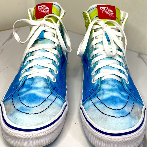 Vans X SpongeBob Sk8-Hi Imagination Sneakers Limited-Edition 2021 Mens 11 - Picture 2 of 12
